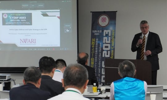 NUARI President Takes the Stage at Japan's Leading Cybersecurity Conference: Insights from the Front Lines