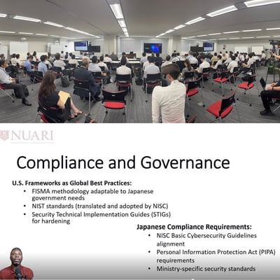 NUARI CISO Cody Young Highlights Key Cybersecurity Challenges at Tokyo's CYDEF Inaugural Seminar
